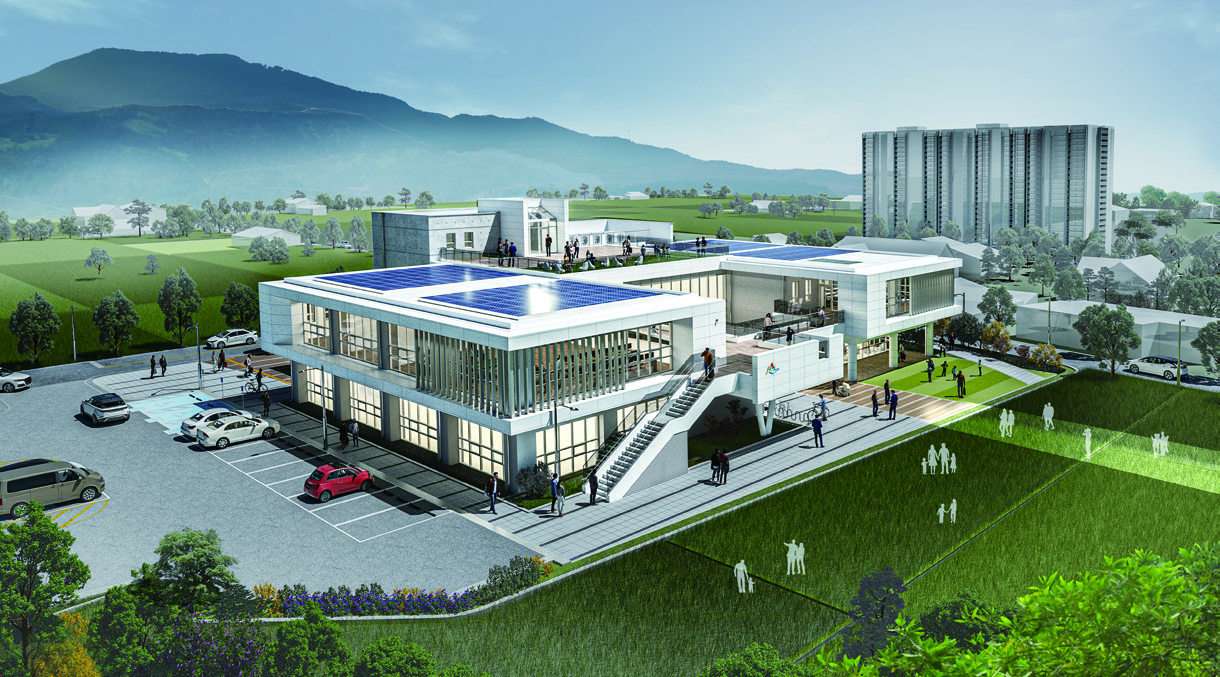 Goseong Geumgang Indigo DMZ Complex Community Center